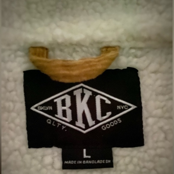 Mens brown shacket - Picture 3 of 3